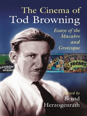 cover image of The Cinema of Tod Browning